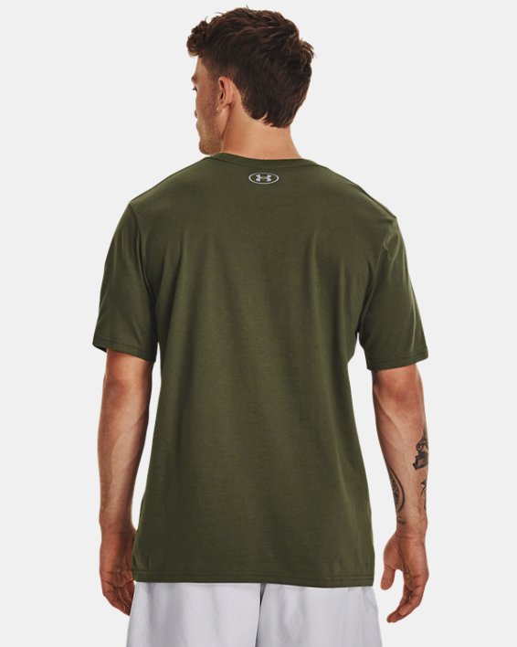 Men's UA Boxed Sportstyle Short Sleeve T-Shirt in Green image number 1